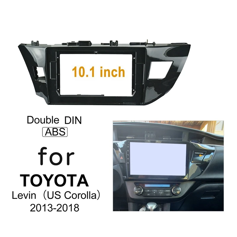 10,1 дюймовый 2 Din автомобильный стерео радио Fascia Dash Player DVD адаптер рамка панель для TOYOTA Corolla 2013-2018 США
10,1 дюймовый 2 Din автомобильный стерео радио Fascia Dash Player DVD адаптер рамка панель для TOYOTA Corolla 2013-2018 США