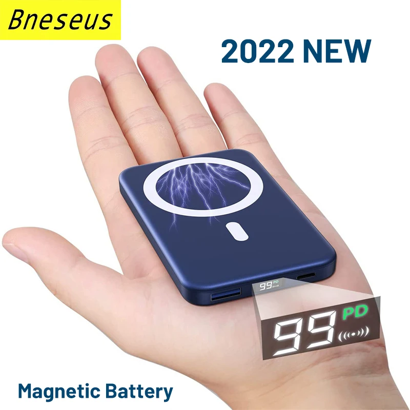 15W Magnetic Wireless Power Bank Fast Charger For Magsafe iphone 13 12 14 Por Max Mini 10000mAh Digital Display External Battery
15W Magnetic Wireless Power Bank Fast Charger For Magsafe iphone 13 12 14 Por Max Mini 10000mAh Digital Display External Battery