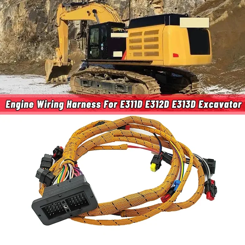 310-9688 3109688 519-3844 Engine Wiring Harness For CAT E311D E312D E313D Excavator C4.2 Engine
310-9688 3109688 519-3844 Engine Wiring Harness For CAT E311D E312D E313D Excavator C4.2 Engine