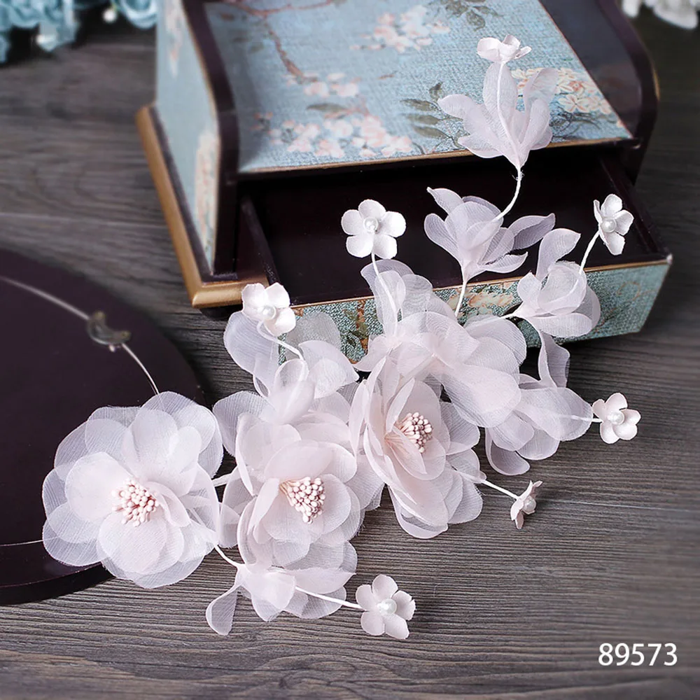 Korean Style Handmade Flower Bridal Headpiece Women Wedding Hair Accessories Pearl Headbands Headdress Head Jewelry ML
Korean Style Handmade Flower Bridal Headpiece Women Wedding Hair Accessories Pearl Headbands Headdress Head Jewelry ML