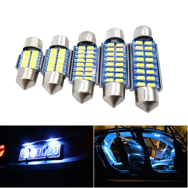 2x Canbus Vehicle Led Interior Map Dome Light For Ford Focus 2 1 Fiesta Mondeo 4 3 Transit Fusion Ranger Mustang Ka S-Max
2x Canbus Vehicle Led Interior Map Dome Light For Ford Focus 2 1 Fiesta Mondeo 4 3 Transit Fusion Ranger Mustang Ka S-Max