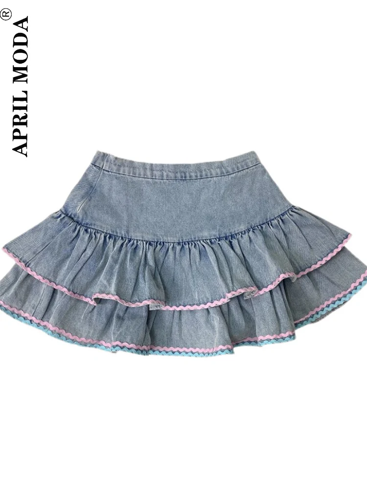 90s Women Lolita Style Mini Skirts Harajuku Cute Preppy Style Sweet Jk Denim Skirt Japanese Girls Sexy Punk High Waist Y2K Skirt
90s Women Lolita Style Mini Skirts Harajuku Cute Preppy Style Sweet Jk Denim Skirt Japanese Girls Sexy Punk High Waist Y2K Skirt