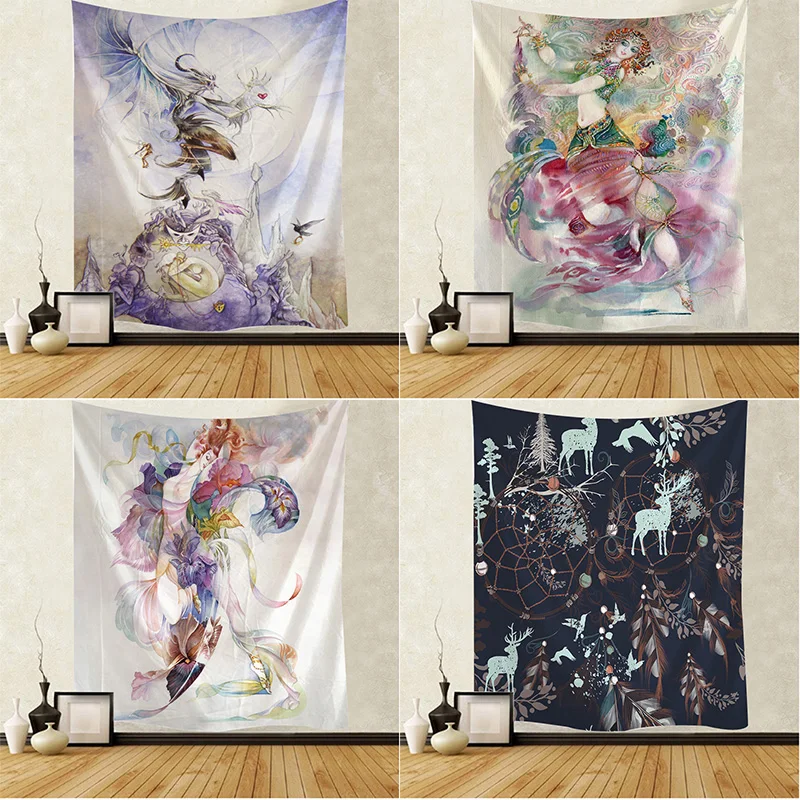 Nordic Tapestry Girl Wall Covering Coffee Bedroom Tapestry Iris Allegory Tapestry Mandala Fabric Tapestry Can Be Customized
Nordic Tapestry Girl Wall Covering Coffee Bedroom Tapestry Iris Allegory Tapestry Mandala Fabric Tapestry Can Be Customized