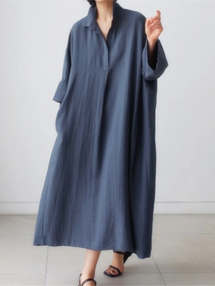 Dresses for Women 2023 Summer New In Korean Fashion LOOSE Long Sleeve Black Vintage Robe Oversize Casual Streetwear Long Dresses
Dresses for Women 2023 Summer New In Korean Fashion LOOSE Long Sleeve Black Vintage Robe Oversize Casual Streetwear Long Dresses