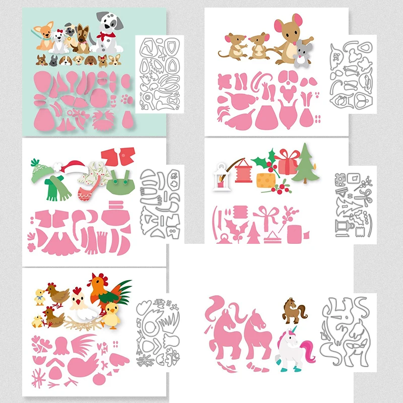 Christmas Cute Animal Metal Cutting Dies For DIY Dies Scrapbooking Handmade Paper Card Decorative Album Embossing Craft Cut Dies
Christmas Cute Animal Metal Cutting Dies For DIY Dies Scrapbooking Handmade Paper Card Decorative Album Embossing Craft Cut Dies
