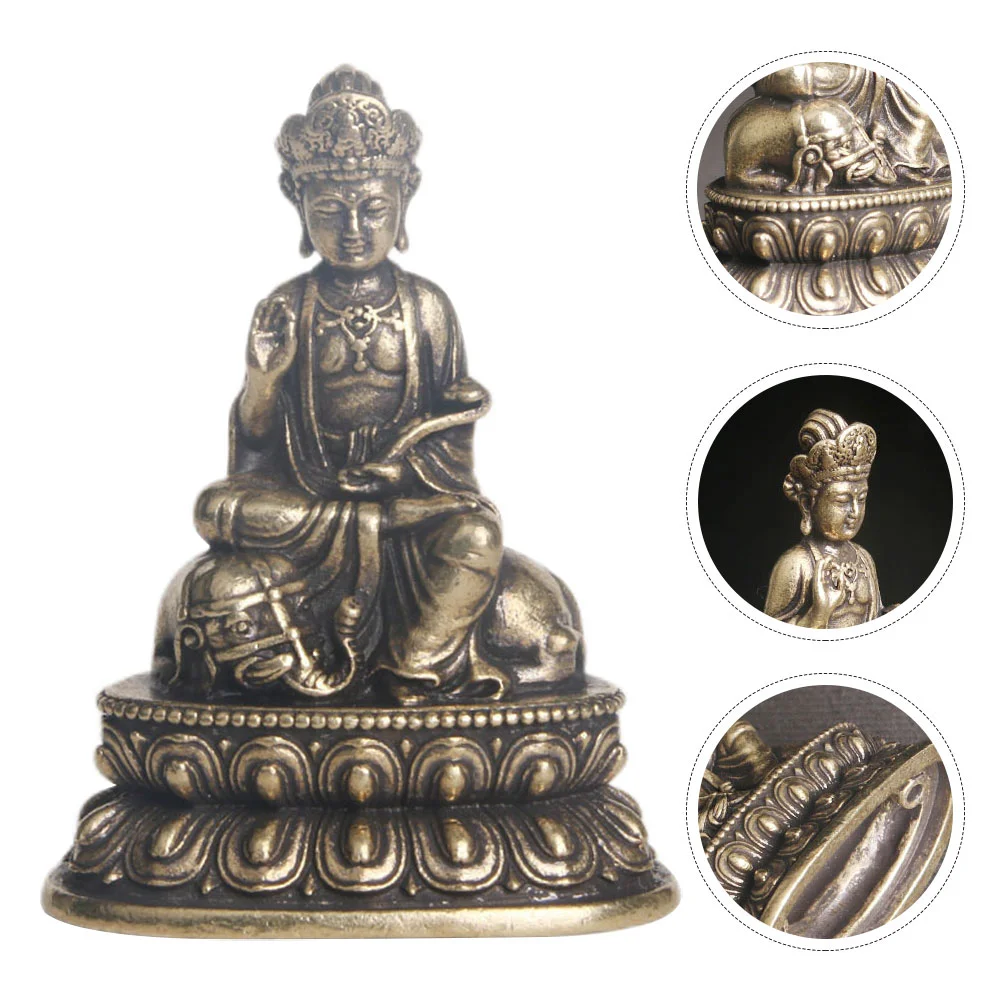 Statue Figurine Decorations Brass Bodhisattva Decor Shui Feng Statues Zen Miniature Meditation Sculpture Kwanbuddhism Head
Statue Figurine Decorations Brass Bodhisattva Decor Shui Feng Statues Zen Miniature Meditation Sculpture Kwanbuddhism Head