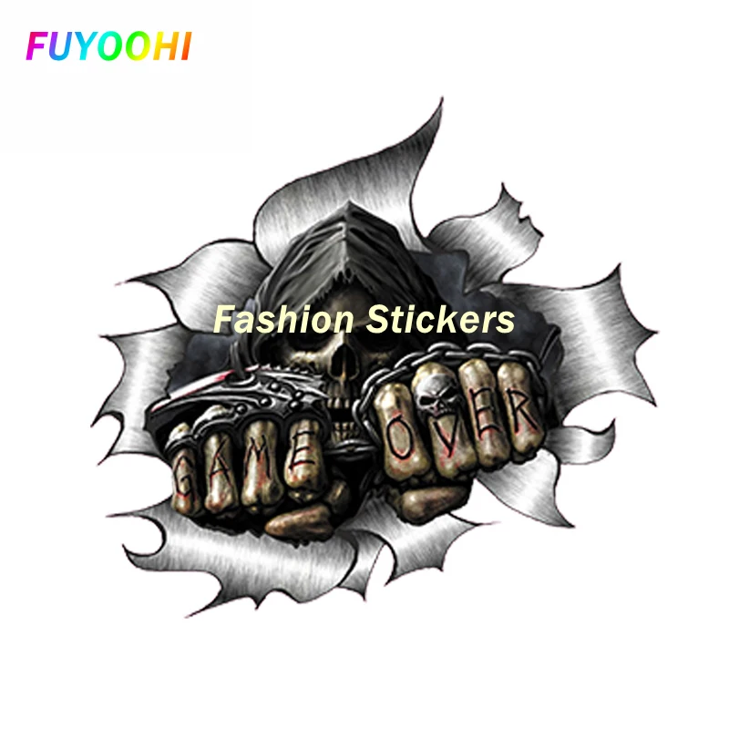 FUYOOHI Exterior/Protection Fashion Stickers Single Metal Rip Open Grim Reaper Horror Pattern JDM Race Van Bike Drift Decal 
FUYOOHI Exterior/Protection Fashion Stickers Single Metal Rip Open Grim Reaper Horror Pattern JDM Race Van Bike Drift Decal