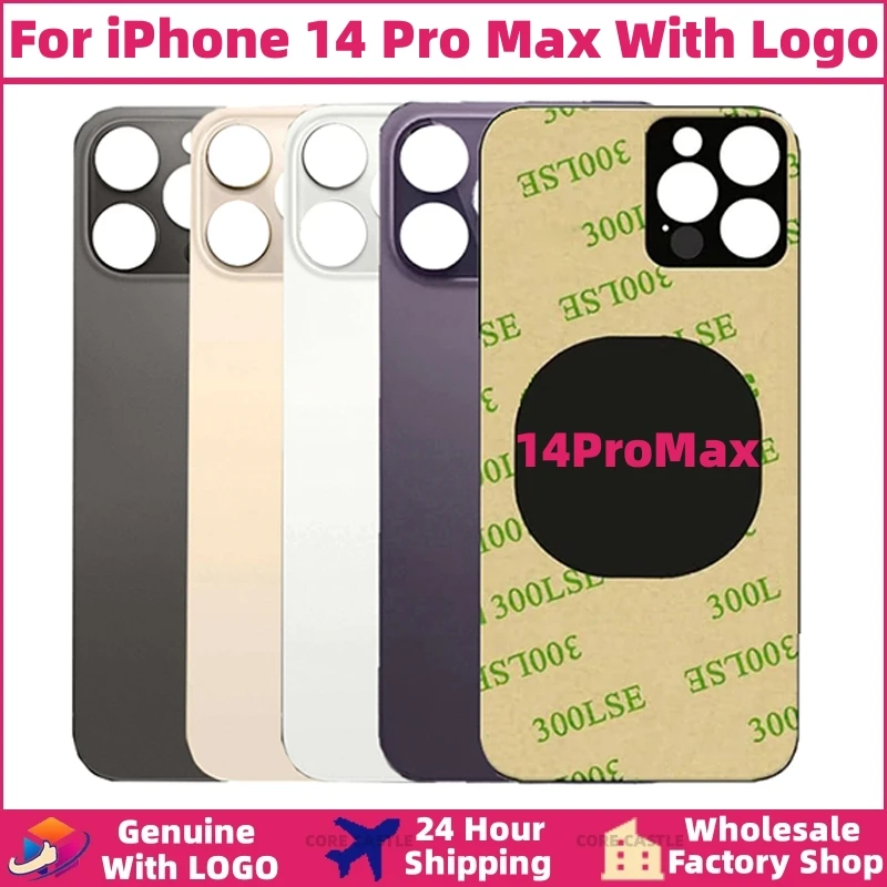 For iPhone 14 Pro Max Back Glass Panel Battery Cover Replacement Parts Original With Logo Big Hole Camera Rear Housing Glass
For iPhone 14 Pro Max Back Glass Panel Battery Cover Replacement Parts Original With Logo Big Hole Camera Rear Housing Glass