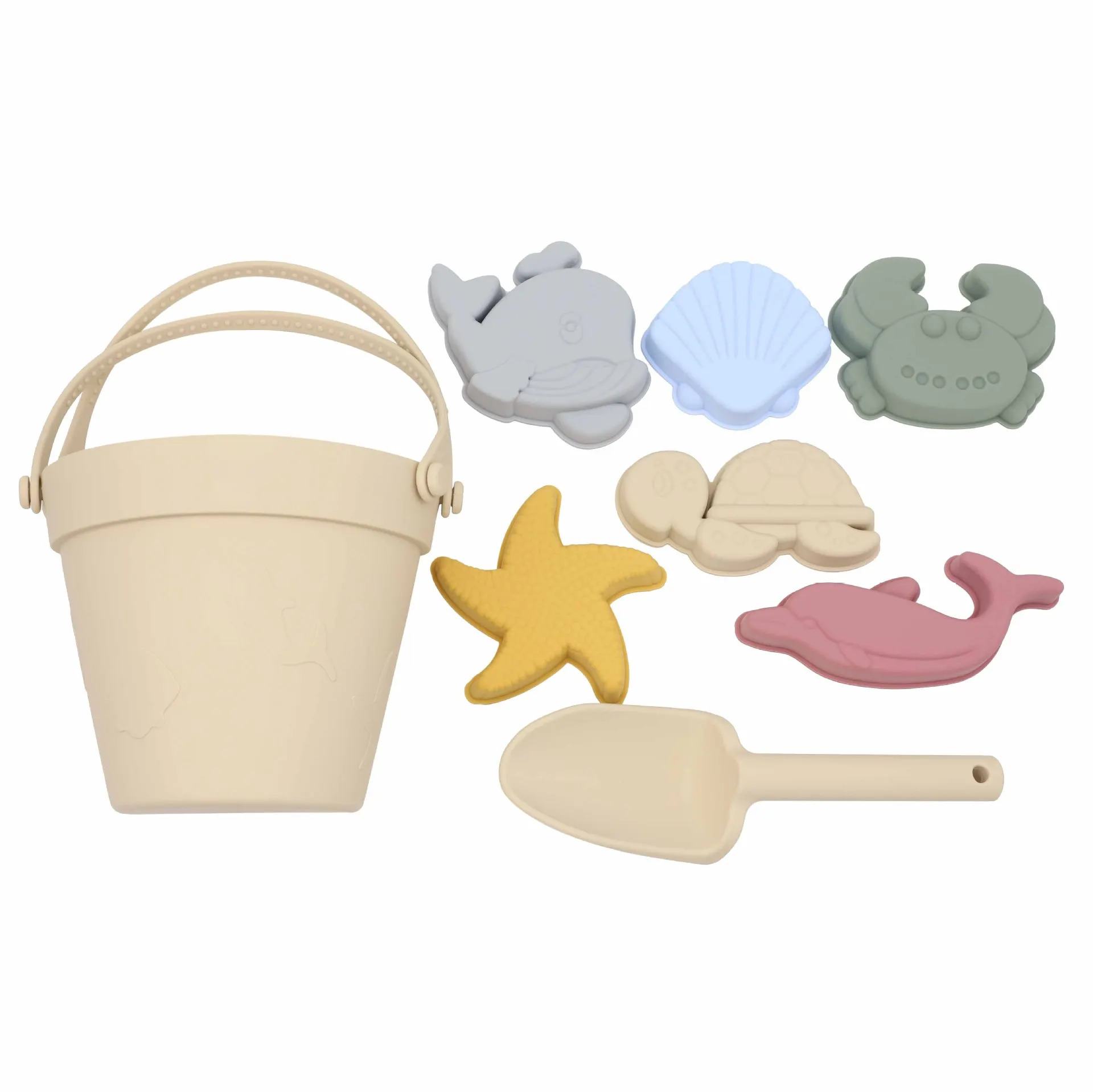 New Summer Beach Toys for Kids Soft Silicone Sandbox Set Beach Game Toy for Send Children Beach Play Sand Water Play Tools Gifts
New Summer Beach Toys for Kids Soft Silicone Sandbox Set Beach Game Toy for Send Children Beach Play Sand Water Play Tools Gifts
