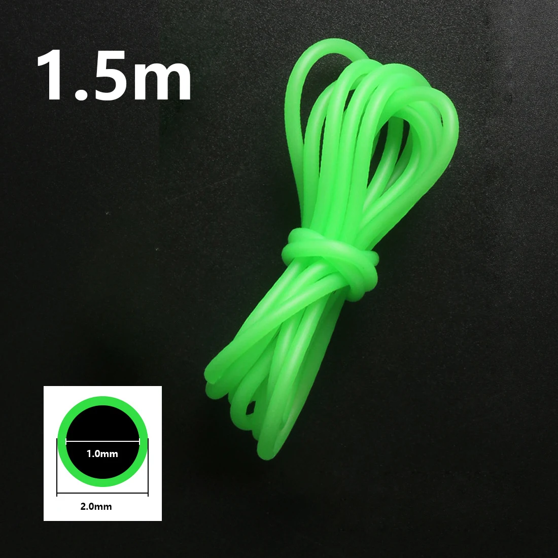 Green Soft Silicone Fishing Sleeves Fishing Rig Hook Line Fishing Wire 0.8-2mm X 1/1.5m Fishing Leeve Accessories Fishing Tool
Green Soft Silicone Fishing Sleeves Fishing Rig Hook Line Fishing Wire 0.8-2mm X 1/1.5m Fishing Leeve Accessories Fishing Tool