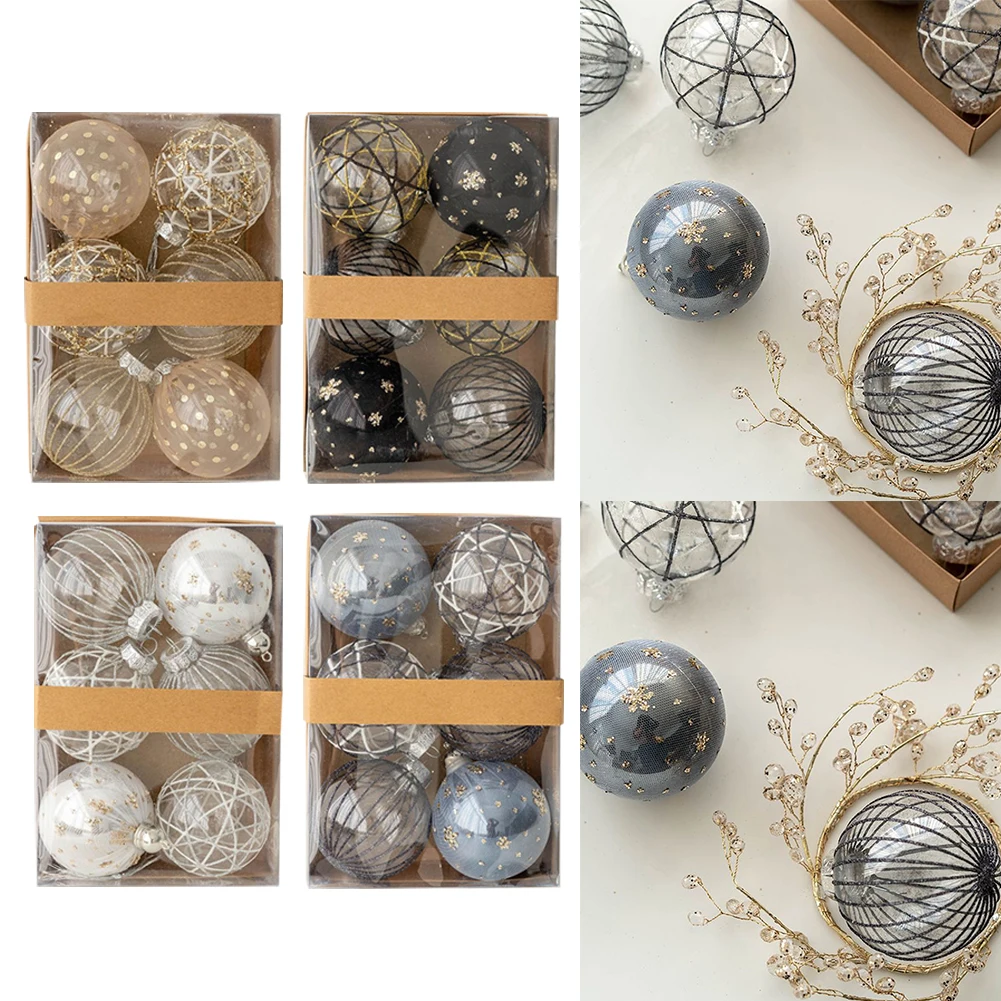6PCS 8cm Christmas Ball Xmas Tree Ornaments For Home Holiday Wedding Party Decorations Halloween 2023 New Year Navidad
6PCS 8cm Christmas Ball Xmas Tree Ornaments For Home Holiday Wedding Party Decorations Halloween 2023 New Year Navidad