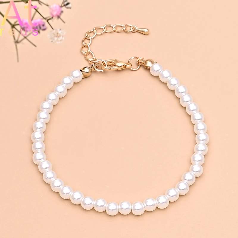 18+5cm New Fashion Imitation Pearl Bracelet Women Men Vintage Handmade Strand Beads Beaded Bracelet For Men Jewelry Gift
18+5cm New Fashion Imitation Pearl Bracelet Women Men Vintage Handmade Strand Beads Beaded Bracelet For Men Jewelry Gift