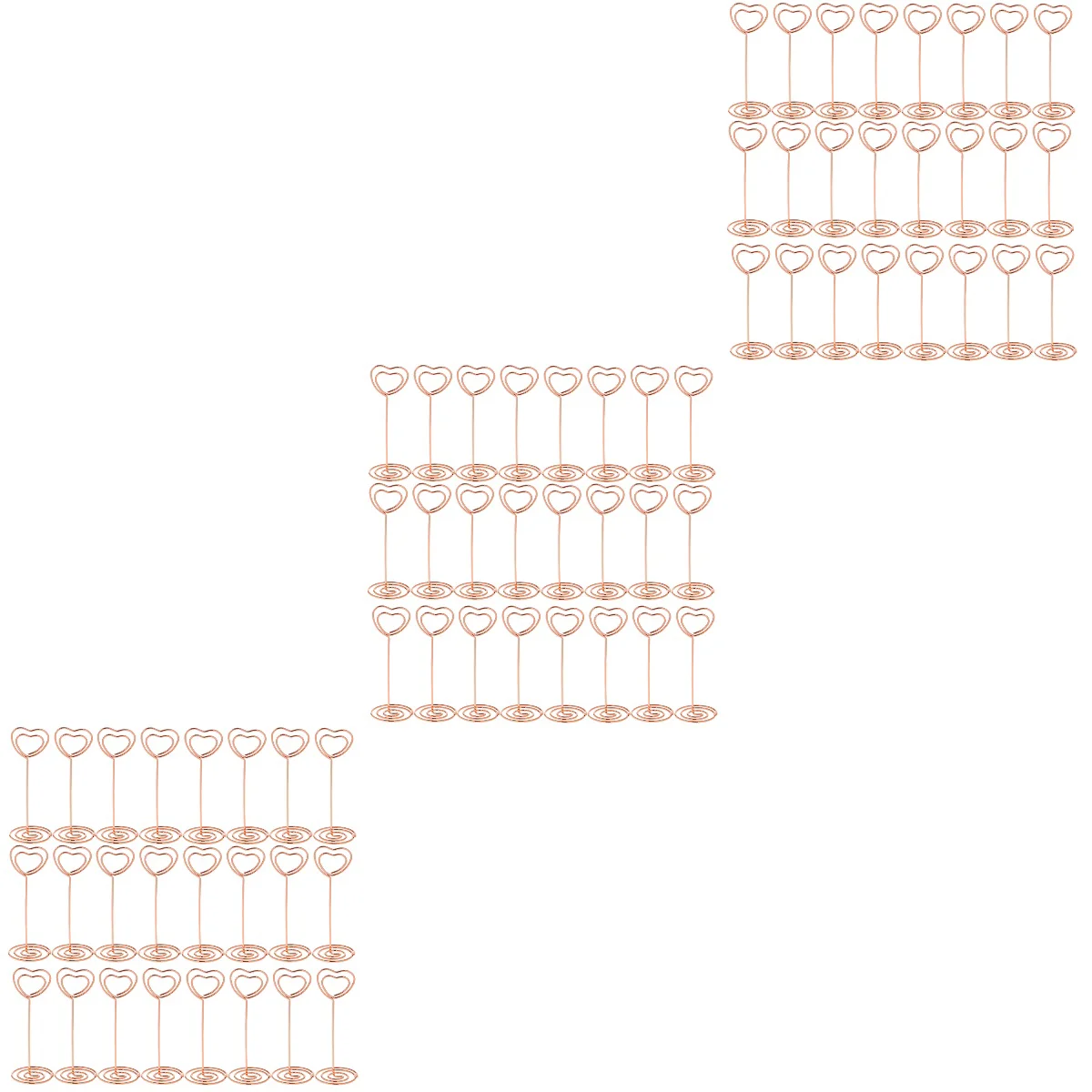 72 PCS Heart Shape Photo Holder Stands Table Number Holders Paper Menu Clips for Wedding Banquet Party (Rose Gold)
72 PCS Heart Shape Photo Holder Stands Table Number Holders Paper Menu Clips for Wedding Banquet Party (Rose Gold)