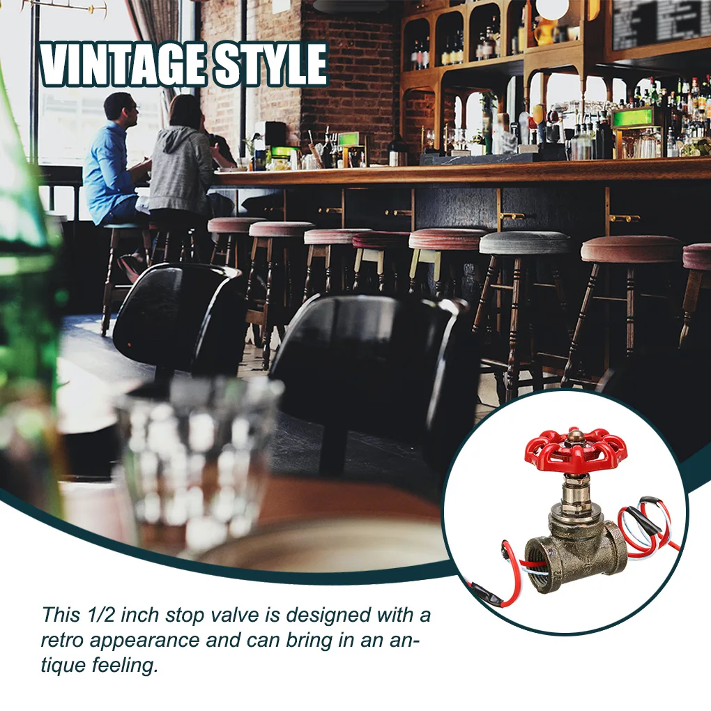 2 1inch Valve Stop Valve Electric Light Switch with Wire Valve for Water Pipe Lamp Iron Lamp Attic Style Antique Table Lamp
2 1inch Valve Stop Valve Electric Light Switch with Wire Valve for Water Pipe Lamp Iron Lamp Attic Style Antique Table Lamp