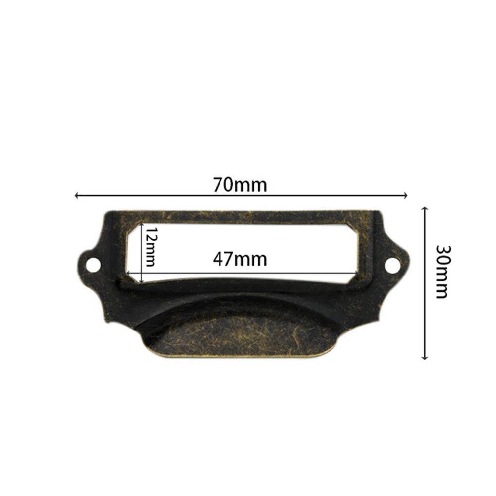 Brand New Durable Hot Sale Practical Stylish Pull Handle Label Jewelry Box Retro Screws 70*30mm Bronze Cabinet
Brand New Durable Hot Sale Practical Stylish Pull Handle Label Jewelry Box Retro Screws 70*30mm Bronze Cabinet