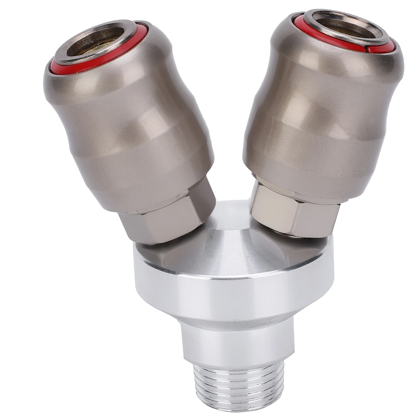 2 Way Connector Chrome Plated Pneumatic Component Carbon Steel G1/2 Thread Quick Coupler 3 3 3
2 Way Connector Chrome Plated Pneumatic Component Carbon Steel G1/2 Thread Quick Coupler 3 3 3