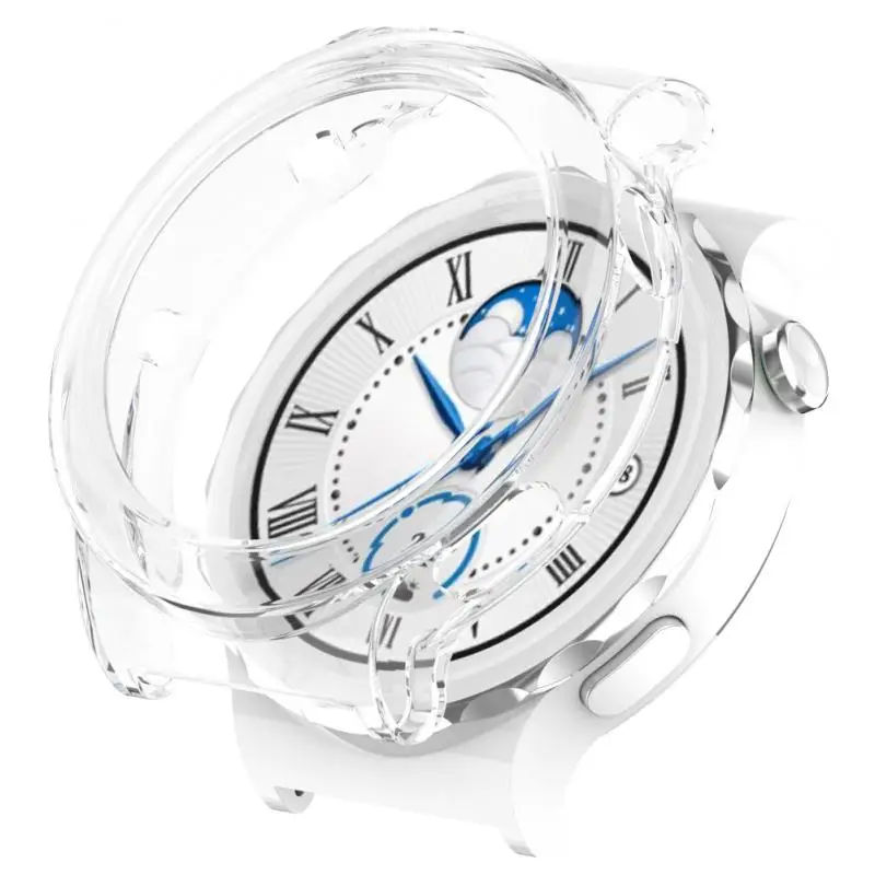 Transparent Screen Protector Cover 43mm 46mm Scratch-resistant Tpu Watch Case For Huawei Watch Gt3 Smart Watch Cases
Transparent Screen Protector Cover 43mm 46mm Scratch-resistant Tpu Watch Case For Huawei Watch Gt3 Smart Watch Cases