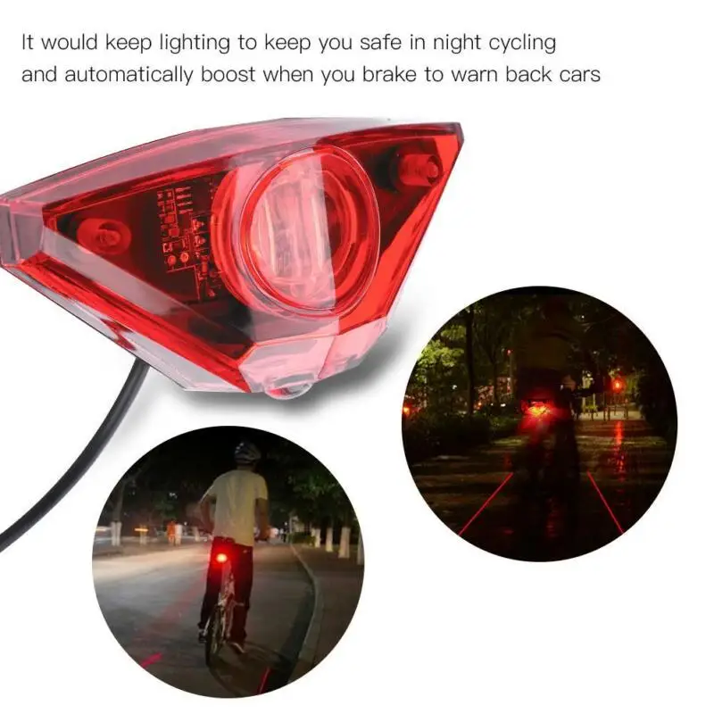 6-80V LED Electric Bike Scooter Rear Tail Lights LED Safety Warnings Lamp For Ebike Taillight Bike Accessories Strong Waterproof
6-80V LED Electric Bike Scooter Rear Tail Lights LED Safety Warnings Lamp For Ebike Taillight Bike Accessories Strong Waterproof