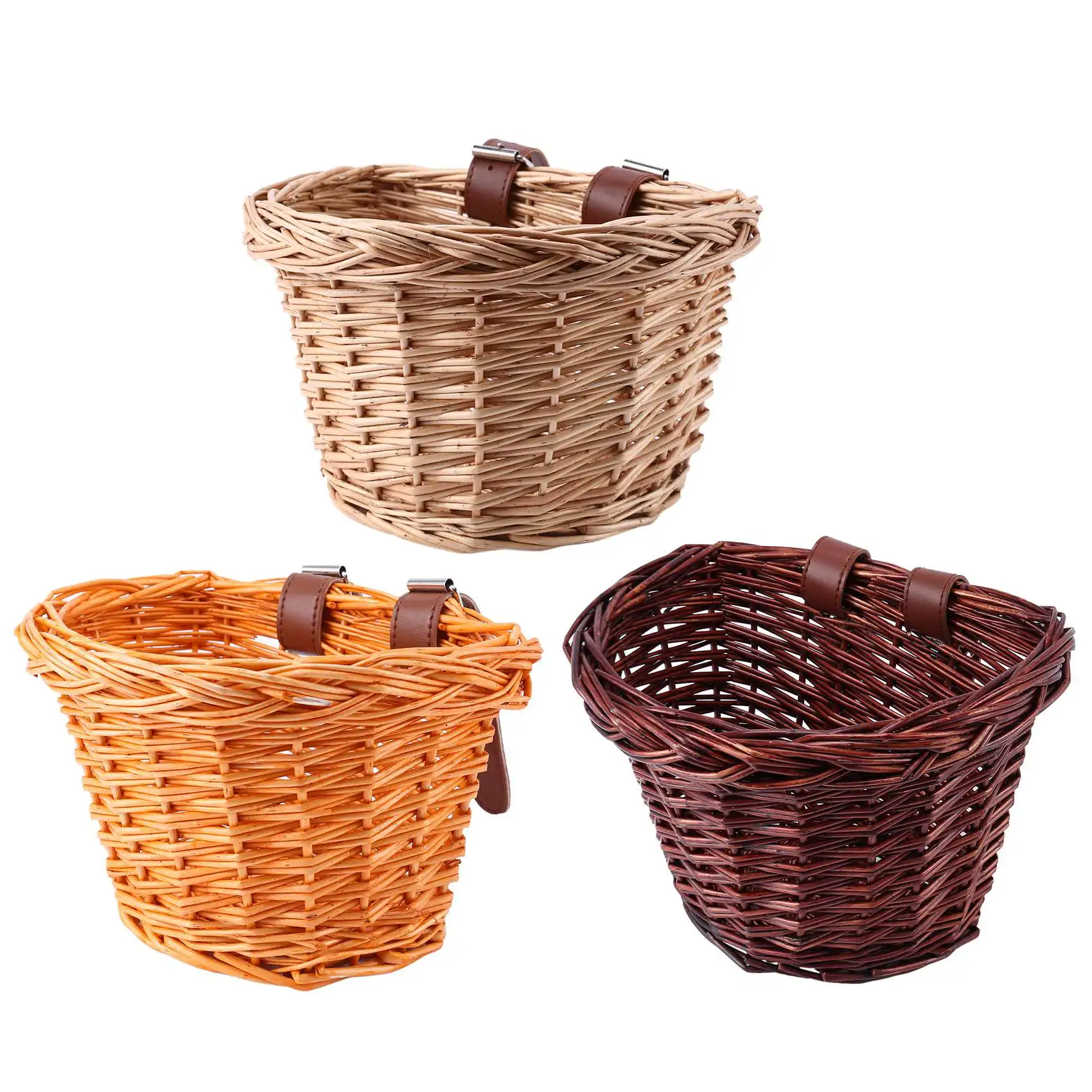 Wicker Bike Basket Children Bicycle Front Handlebar Mount Basket Hand-Woven Rattan Storage Basket ,S
Wicker Bike Basket Children Bicycle Front Handlebar Mount Basket Hand-Woven Rattan Storage Basket ,S