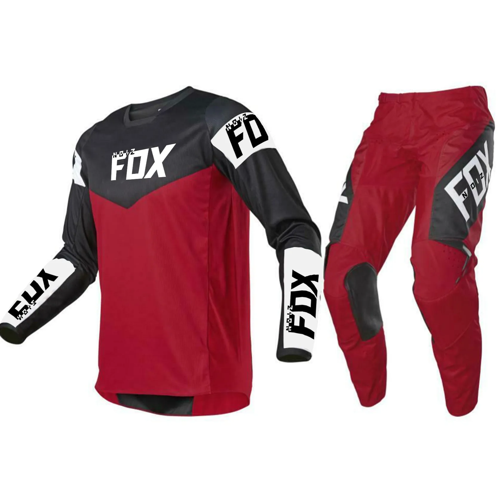 NEW Noiz Fox 180 360 Gear Set Motocross Jersey Pants MX Combo BMX Dirt Bike Outfit Men Enduro Suit Mountain Bicycle ATV UTV Kits
NEW Noiz Fox 180 360 Gear Set Motocross Jersey Pants MX Combo BMX Dirt Bike Outfit Men Enduro Suit Mountain Bicycle ATV UTV Kits