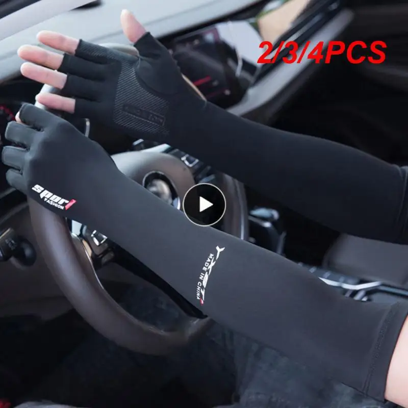 2/3/4PCS Durable High Elastic Mens Sun Protection Gloves Adults Half Finger Gloves Plain Pattern Firm Skin-friendly
2/3/4PCS Durable High Elastic Mens Sun Protection Gloves Adults Half Finger Gloves Plain Pattern Firm Skin-friendly