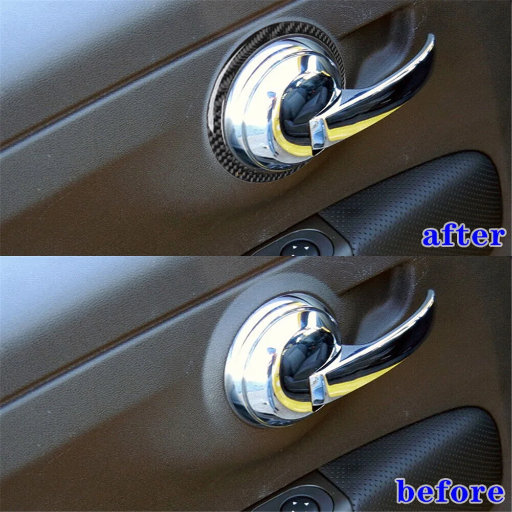 Inner Handle Panel Transform Your For Fiat 500's Interior with Carbon Fiber Door Handle Panel Trim Cover (2Pcs)
Inner Handle Panel Transform Your For Fiat 500's Interior with Carbon Fiber Door Handle Panel Trim Cover (2Pcs)