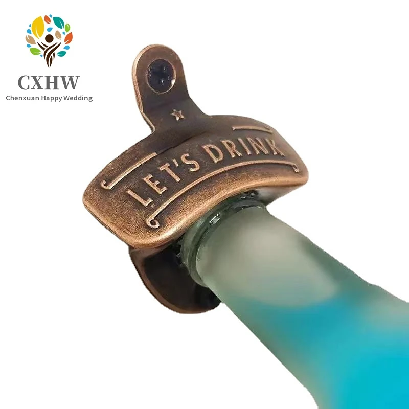 1pc Retro Beer Bottle Opener Wall Mounted Vintage Hanging Bronze Beer Opener Tools Bar Kitchen Accessories Four Colors Available
1pc Retro Beer Bottle Opener Wall Mounted Vintage Hanging Bronze Beer Opener Tools Bar Kitchen Accessories Four Colors Available