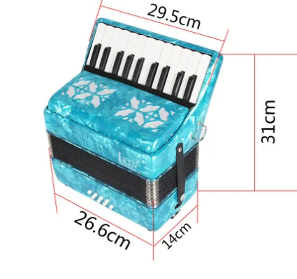 Оптовая продажа, профессиональные производительные инструменты для мобильного аккордеона IRIN22 Key 8 Bass
Оптовая продажа, профессиональные производительные инструменты для мобильного аккордеона IRIN22 Key 8 Bass