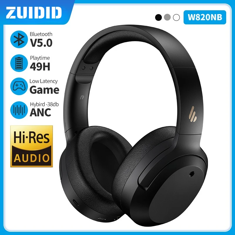 ZUIDID W820NB Wireless Earphones Bluetooth Headset Active Noise Cancelling Hi-res Audio Bluetooth 5.0 40mm Type-C Driver Fast
ZUIDID W820NB Wireless Earphones Bluetooth Headset Active Noise Cancelling Hi-res Audio Bluetooth 5.0 40mm Type-C Driver Fast