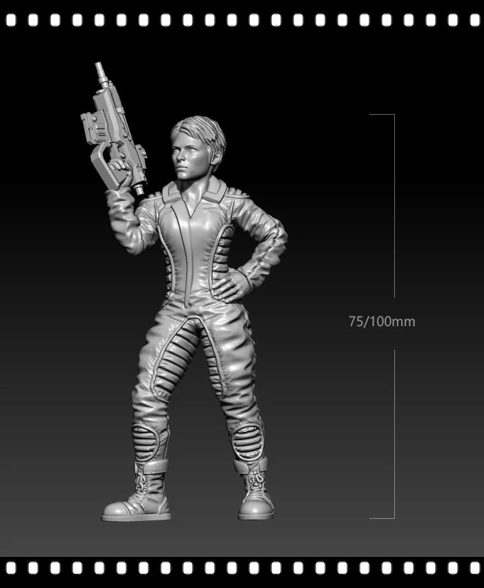 Unpainted Resin Model Kits 1/24 75mm Woman Soldier 1/18 100mm GK Resin Model Anime Figure 3D Printing Garage Kit 767
Unpainted Resin Model Kits 1/24 75mm Woman Soldier 1/18 100mm GK Resin Model Anime Figure 3D Printing Garage Kit 767