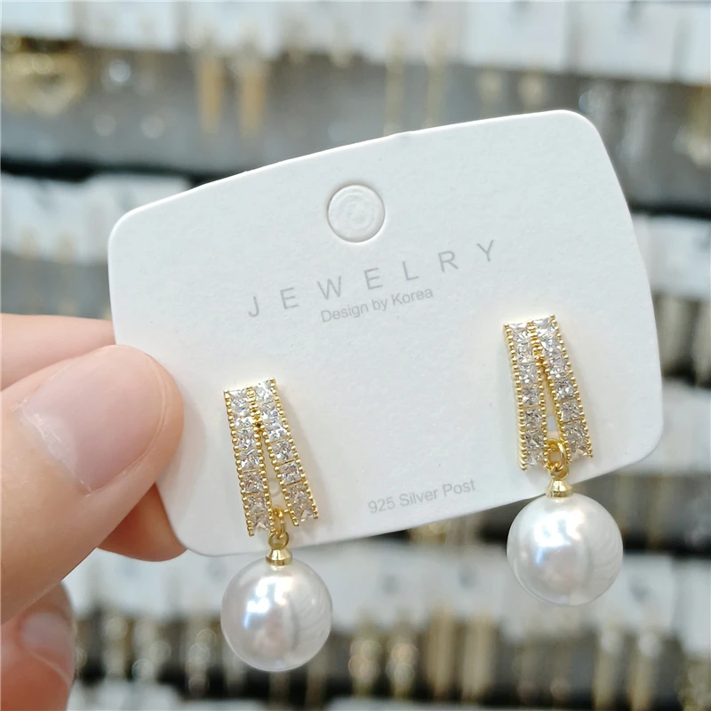 Pearl Lady Stud Earrings Diamond Fashion Exquisite Earrings Fashion Small Cute Simple Earrings Factory Outlet
Pearl Lady Stud Earrings Diamond Fashion Exquisite Earrings Fashion Small Cute Simple Earrings Factory Outlet