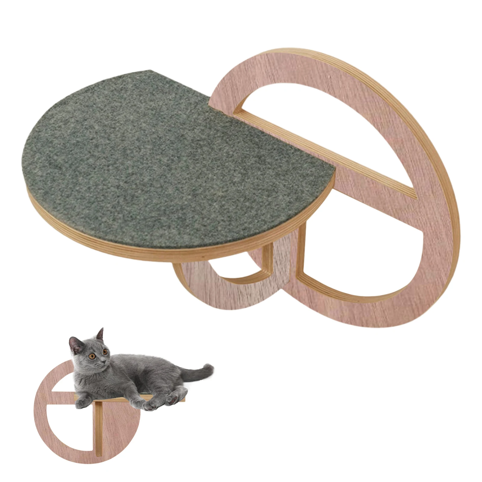 Wall Mounted Cat LadderWooden Cats Climbing Board Climbing and Jumping Board Cat Steps Wall Furniture for Playing Lounging 
Wall Mounted Cat LadderWooden Cats Climbing Board Climbing and Jumping Board Cat Steps Wall Furniture for Playing Lounging