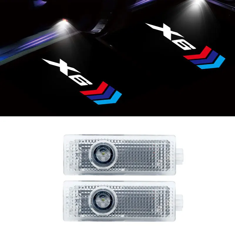 2Pieces/Set For BMW X6 E71 F16 G06 Logo Car Door Welcome Light Led Projector Light HD Shadow Warning Lamp Logo Auto Accessories
2Pieces/Set For BMW X6 E71 F16 G06 Logo Car Door Welcome Light Led Projector Light HD Shadow Warning Lamp Logo Auto Accessories