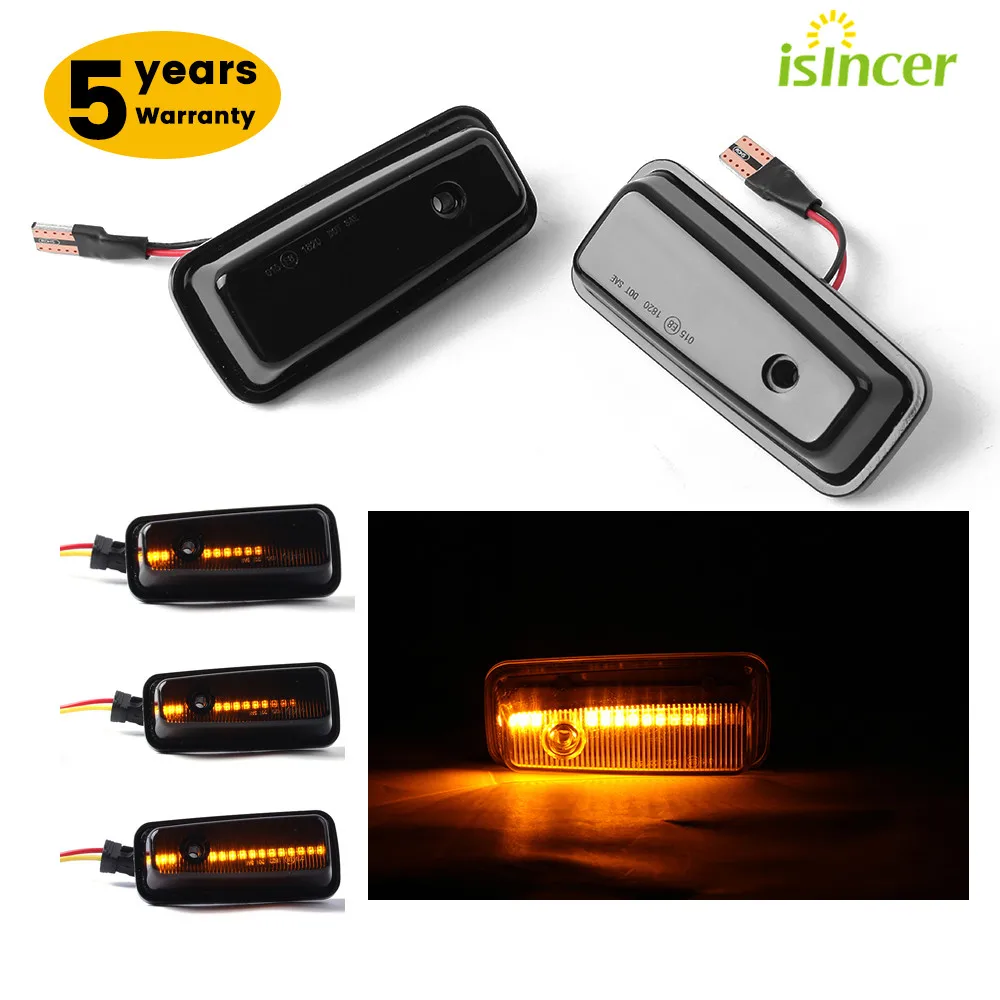 2PCS Led Dynamic Side Marker Turn Signal Light Sequential Blinker Light for Mercedes-Benz W461 W463 G500 1986-2002 Car Lights
2PCS Led Dynamic Side Marker Turn Signal Light Sequential Blinker Light for Mercedes-Benz W461 W463 G500 1986-2002 Car Lights