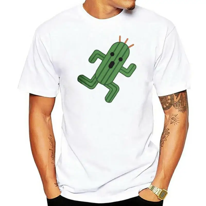 For Man Tee Shirt Final Fantasy Cactuar Cute Natural Cotton Funny Classic Round Neck Cartoon Design T-shirt
For Man Tee Shirt Final Fantasy Cactuar Cute Natural Cotton Funny Classic Round Neck Cartoon Design T-shirt