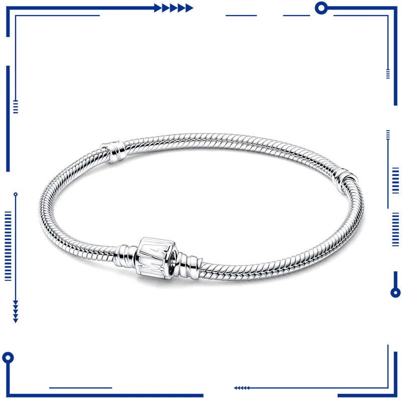 Marvel Logo Chain Buckle Snake Chain Bracelet 925 Original Sterling Silver Women Jewelry Gift 2023 Hot Fits 3mm Hole Charm Beads
Marvel Logo Chain Buckle Snake Chain Bracelet 925 Original Sterling Silver Women Jewelry Gift 2023 Hot Fits 3mm Hole Charm Beads