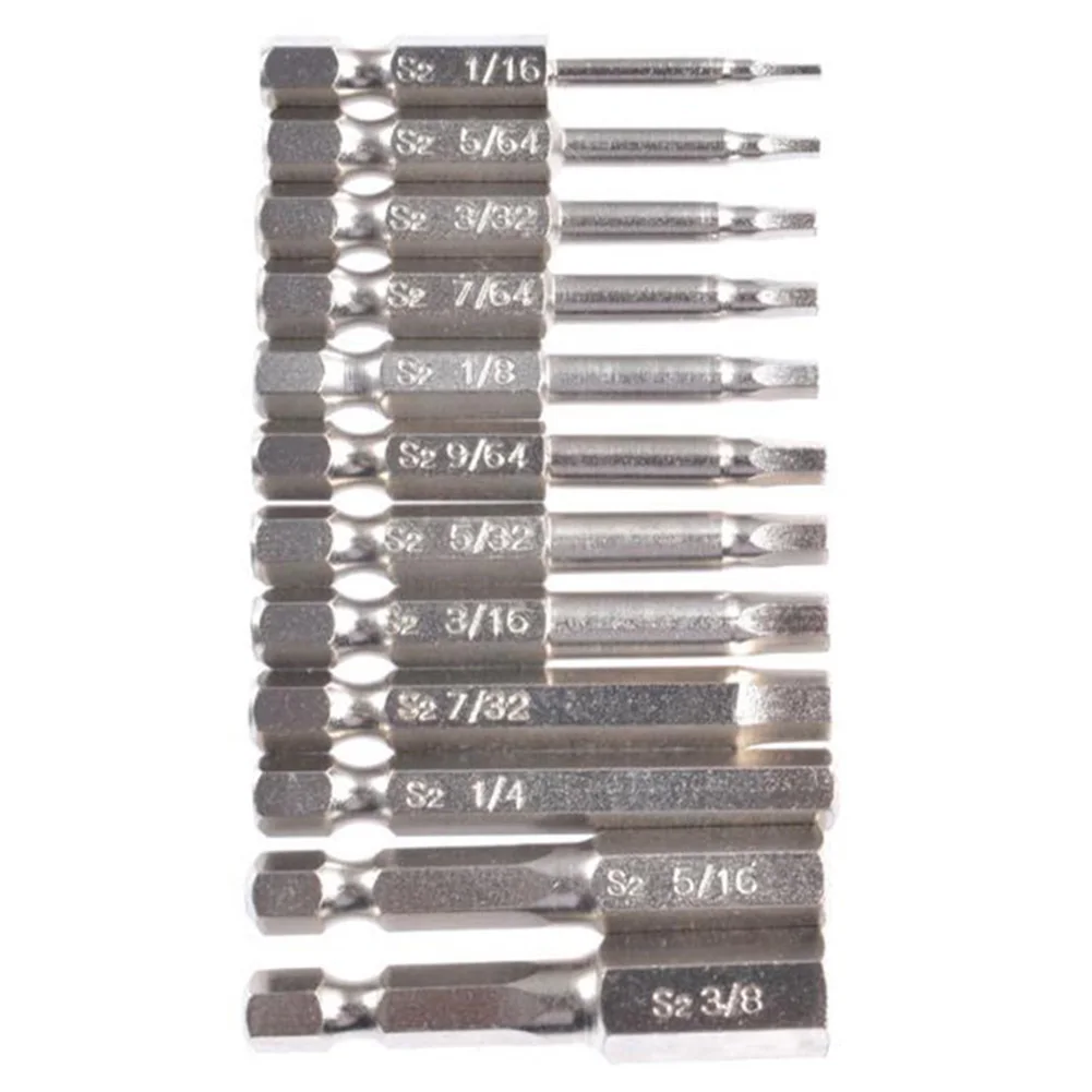 12pcs Magnetic Hex Electric Screwdriver Metal 1/16 5/64 3/32 7/64 1/8 9/64 5/32 3/16 7/32 1/4 5/16 3/8 Hand Repair Tools
12pcs Magnetic Hex Electric Screwdriver Metal 1/16 5/64 3/32 7/64 1/8 9/64 5/32 3/16 7/32 1/4 5/16 3/8 Hand Repair Tools
