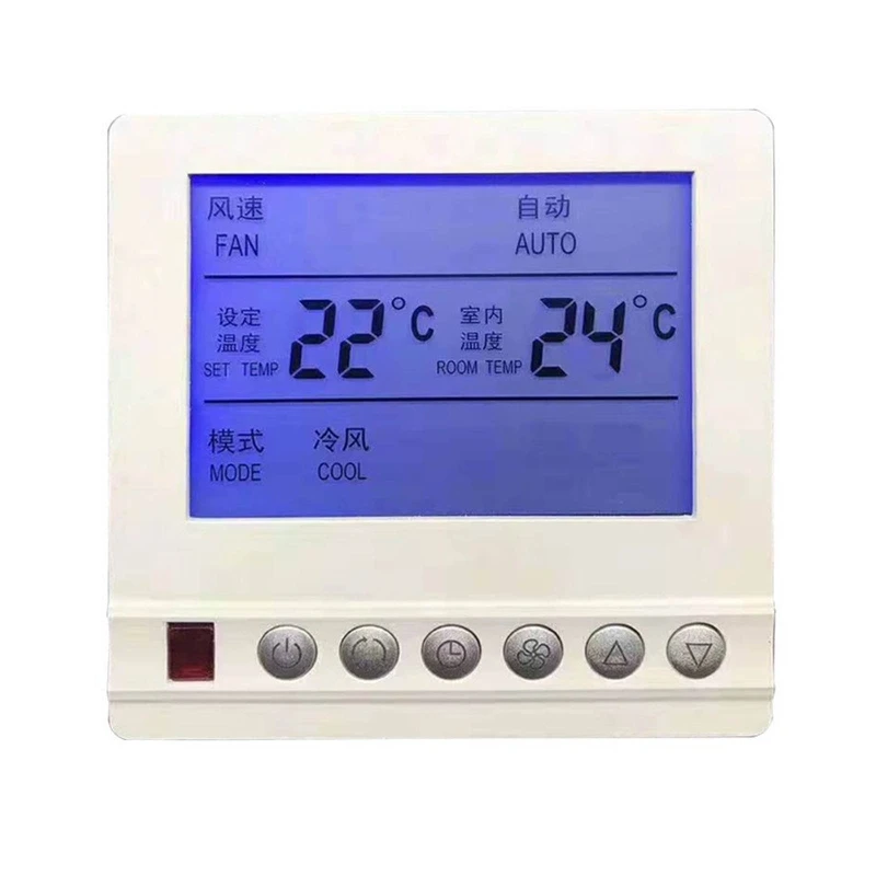Programmable Smart Thermostat Digital Display Temperature Control Panel for Gas/Water Boiler/Electric Floor Heating
Programmable Smart Thermostat Digital Display Temperature Control Panel for Gas/Water Boiler/Electric Floor Heating