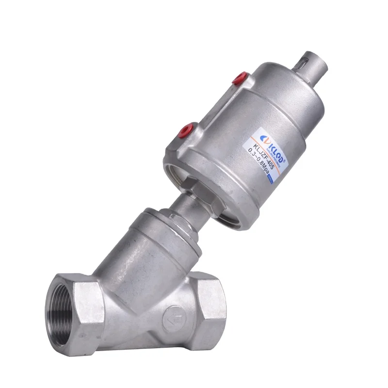 Stainless steel high temperature pneumatic steam thread corrosion resistant Y type angle seat valve for disinfection pharmacy
Stainless steel high temperature pneumatic steam thread corrosion resistant Y type angle seat valve for disinfection pharmacy