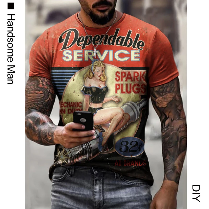 Summer Mens T Shirts Oversized Loose Clothes Vintage Short Sleeve Fashion America Route 66 Letters Car Printed LE MANS O Neck
Summer Mens T Shirts Oversized Loose Clothes Vintage Short Sleeve Fashion America Route 66 Letters Car Printed LE MANS O Neck