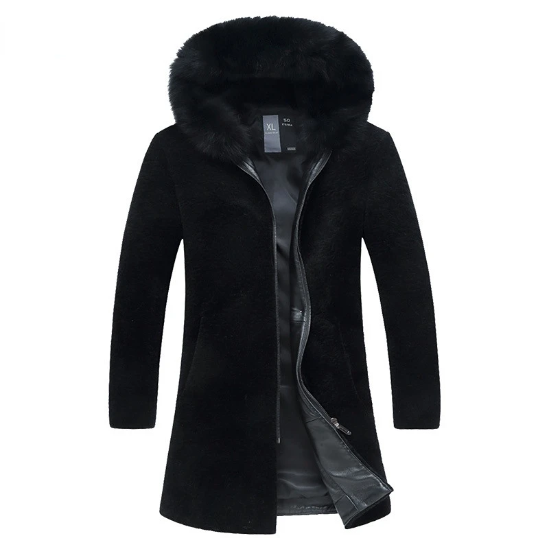 2022 Winter Men's New Trendy Elegant Fleece Fur Jackets Long Hooded Coat Windbreaker Gentleman Clothes High Quality Woolen
2022 Winter Men's New Trendy Elegant Fleece Fur Jackets Long Hooded Coat Windbreaker Gentleman Clothes High Quality Woolen