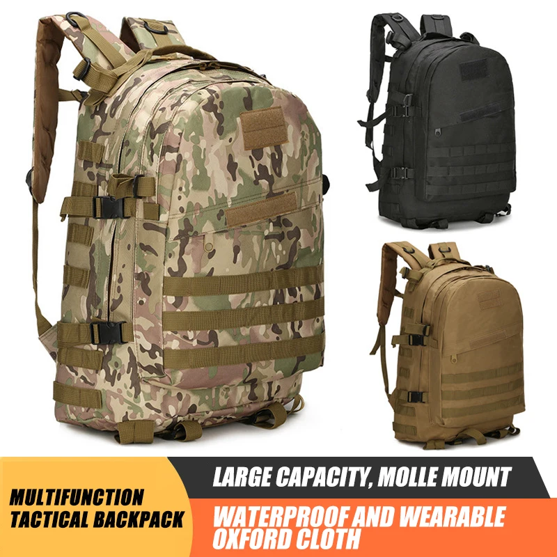 Рюкзак Камуфляжный с двойным плечом, 40 литров 
Рюкзак Камуфляжный с двойным плечом, 40 литров