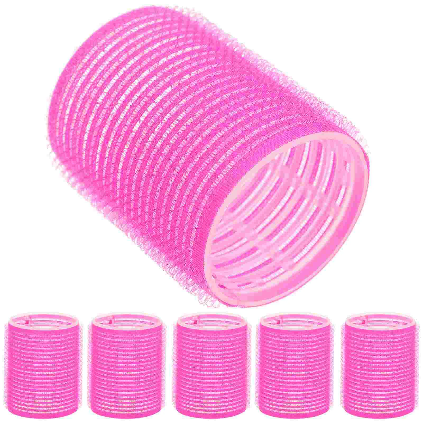 6pcs Hair Rollers Curlers Bangs Self Grip Hair Rollers Set Self Holding Rollers Self Adhesive Hair Volume Hair Styling Tools
6pcs Hair Rollers Curlers Bangs Self Grip Hair Rollers Set Self Holding Rollers Self Adhesive Hair Volume Hair Styling Tools