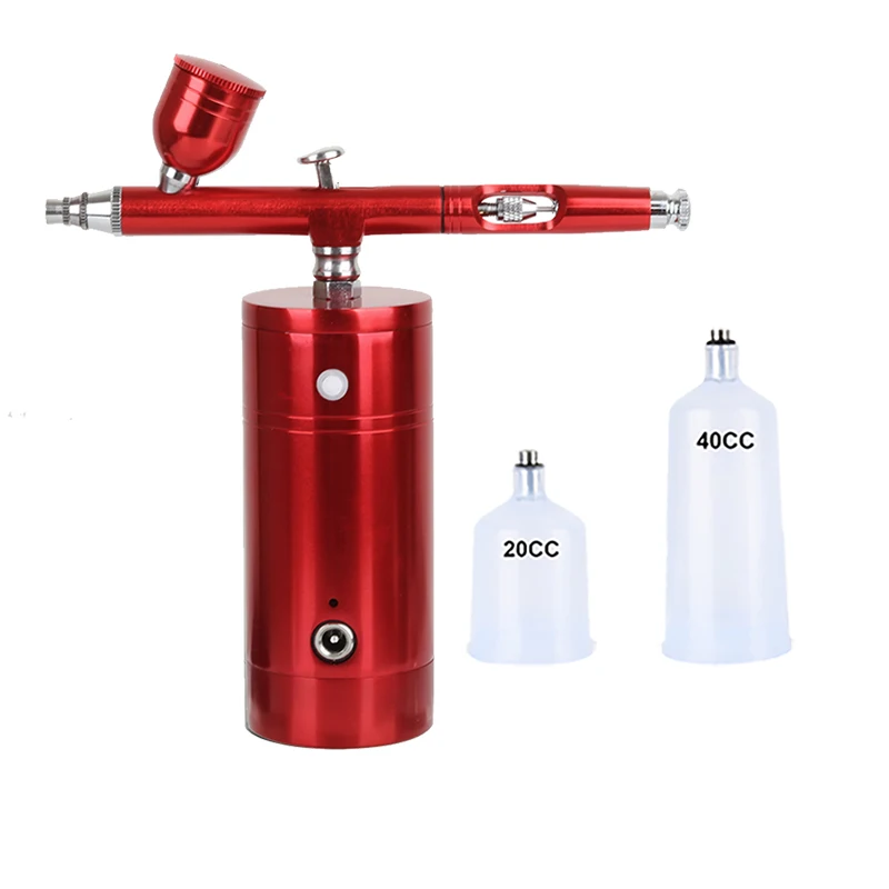 

Mini Airbrush Compressor Rechargeable Spray Pen Cheap Air Brush High Psi Switch Control Commercial Best Spray On Tanning Master