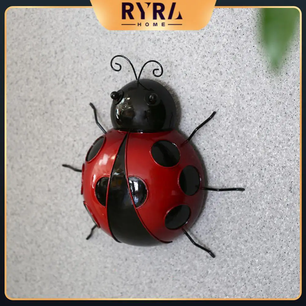 10/16cm Metal Ladybug Wall Artwork Wall Mounted Outdoor Garden Decorative Figurine Diy Hanging Ladybird Decor Figurine Insect
10/16cm Metal Ladybug Wall Artwork Wall Mounted Outdoor Garden Decorative Figurine Diy Hanging Ladybird Decor Figurine Insect