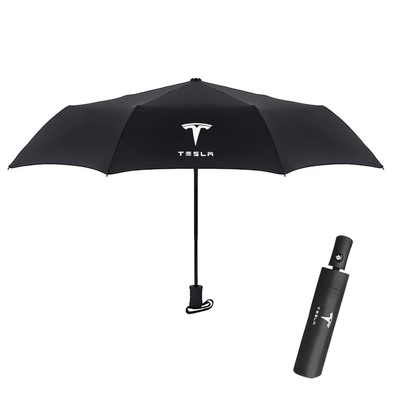 Automatic Car Logo Umbrella 3 Folding Wind Resistant Anti UV Portable Business Man Women Parasol For TESLA Model 3 S X Y Emblem
Automatic Car Logo Umbrella 3 Folding Wind Resistant Anti UV Portable Business Man Women Parasol For TESLA Model 3 S X Y Emblem
