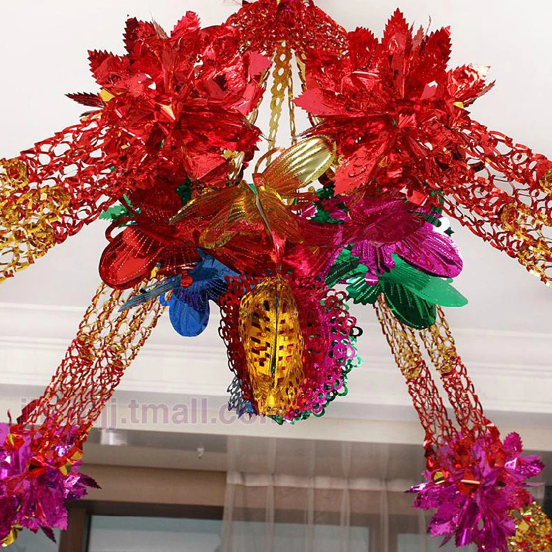 2/4pcs Festival MultiColour Christmas Foil Ceiling Garland Hanging Xmas Wedding Room Decoration Party Arrangement Sequined Props
2/4pcs Festival MultiColour Christmas Foil Ceiling Garland Hanging Xmas Wedding Room Decoration Party Arrangement Sequined Props