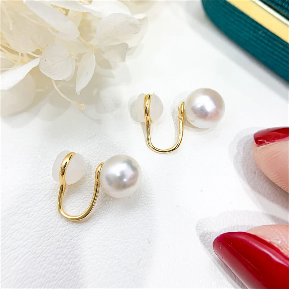 S925 Sterling Silver Earring Hooks Accessories Gold Silver Ear Studs Ear Hooks Wire For Pearl Earrings Jewelry Making Findings
S925 Sterling Silver Earring Hooks Accessories Gold Silver Ear Studs Ear Hooks Wire For Pearl Earrings Jewelry Making Findings