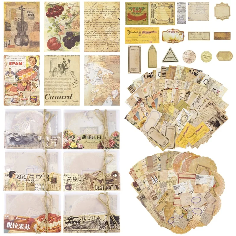Scrapbooking Supplies Journaling Vintage Scrapbook Paper Adhesive Washi Sticker For Writing Album Drawing Travel Journal
Scrapbooking Supplies Journaling Vintage Scrapbook Paper Adhesive Washi Sticker For Writing Album Drawing Travel Journal