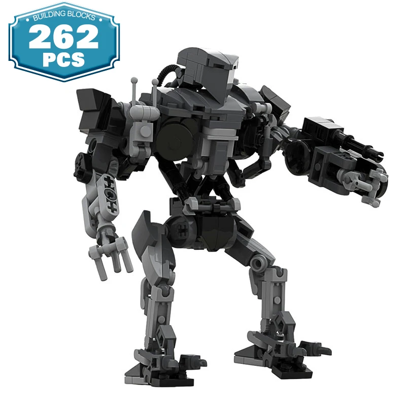 Moc Movie RoboCoped Robot Cain Action Figures Mecha Building Blocks Set Mechanical Assembly Bricks Model Toys for Children Gifts
Moc Movie RoboCoped Robot Cain Action Figures Mecha Building Blocks Set Mechanical Assembly Bricks Model Toys for Children Gifts